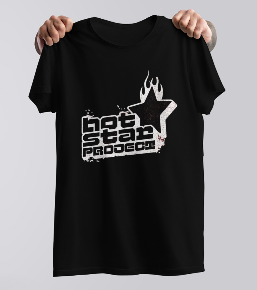 Hot Star Project Flame Starburst T-Shirt
