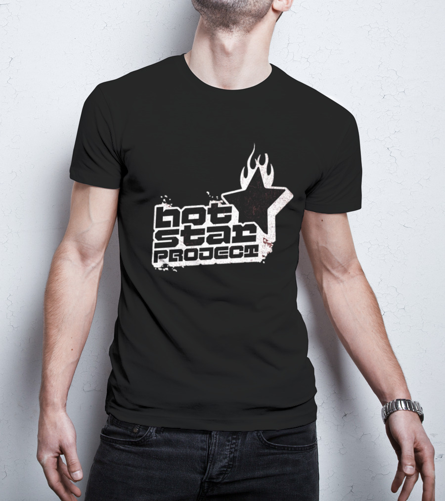 Hot Star Project Flame Starburst T-Shirt