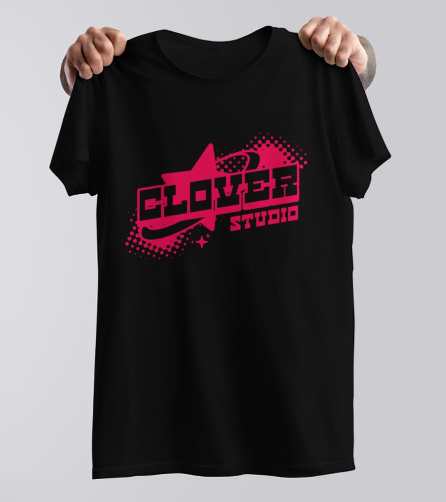 Clover Studio Y2K Branding Starburst T-Shirt