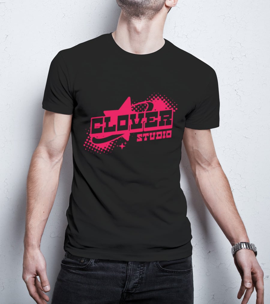 Clover Studio Y2K Branding Starburst T-Shirt