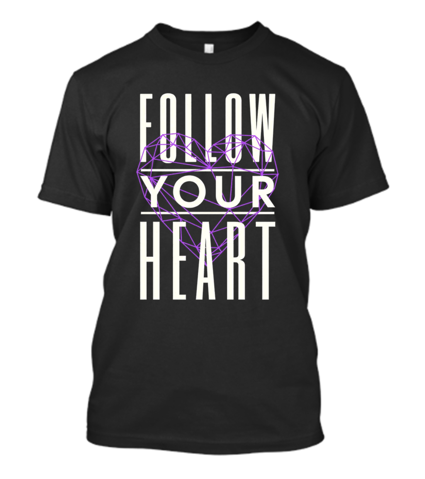 Follow Your Heart Geometric T-Shirt