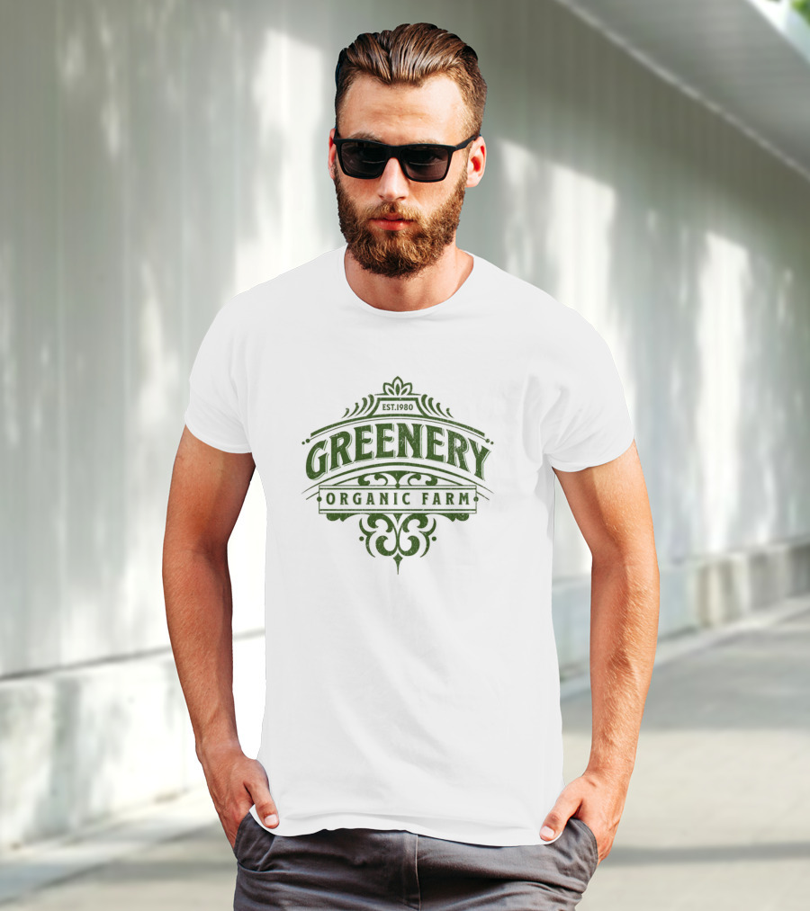 Est. 1980 Greenery Organic Farm T-Shirt