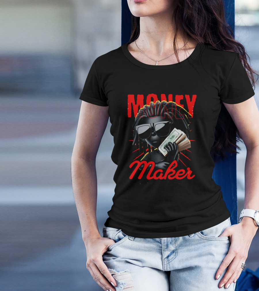 MONEY MAKER MONEY IS POWER T-Shirt