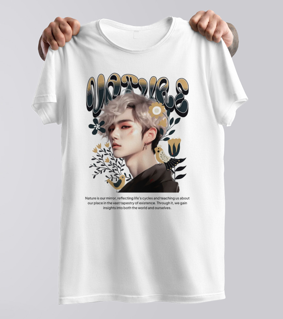 NATURE Floral Reflections Of Life And Existence T-Shirt