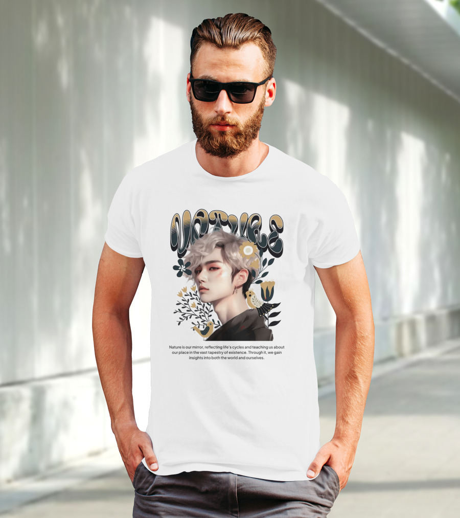 NATURE Floral Reflections Of Life And Existence T-Shirt