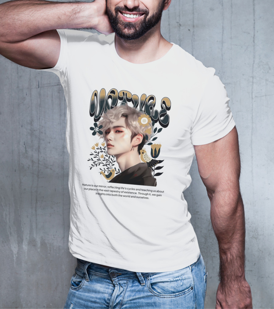 NATURE Floral Reflections Of Life And Existence T-Shirt