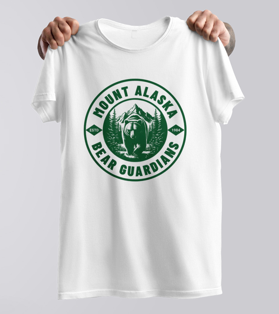 Mount Alaska Bear Guardians ESTD 1964 T-Shirt