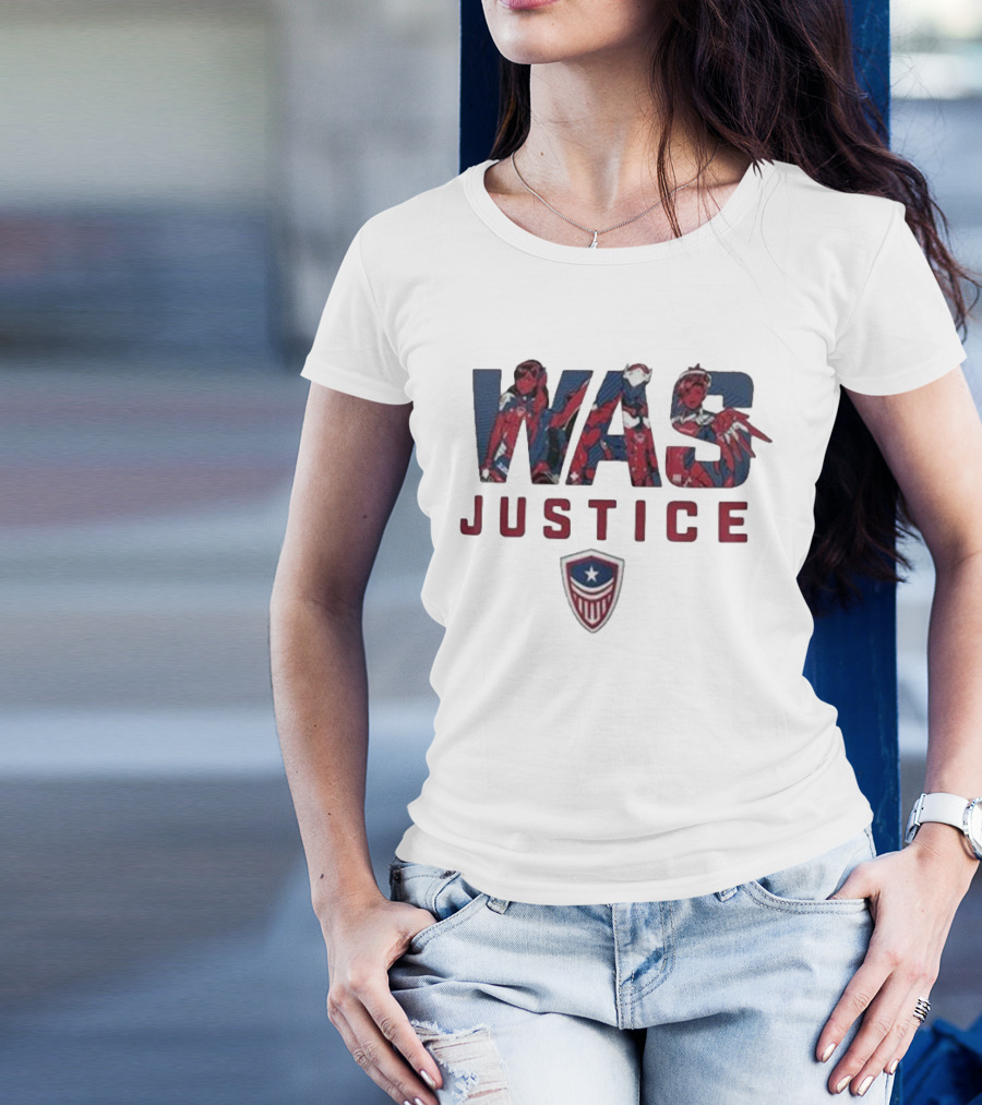 WAS Justice Washington Hero Shield T-Shirt