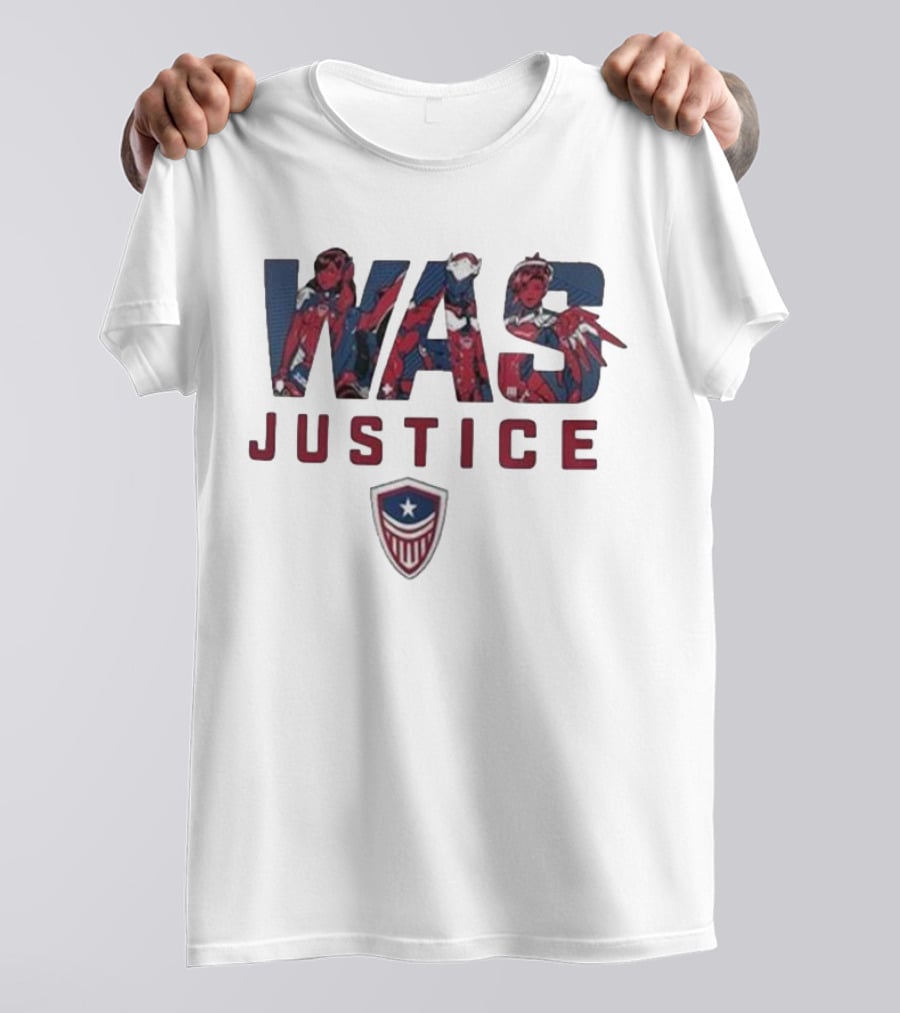 WAS Justice Washington Hero Shield T-Shirt