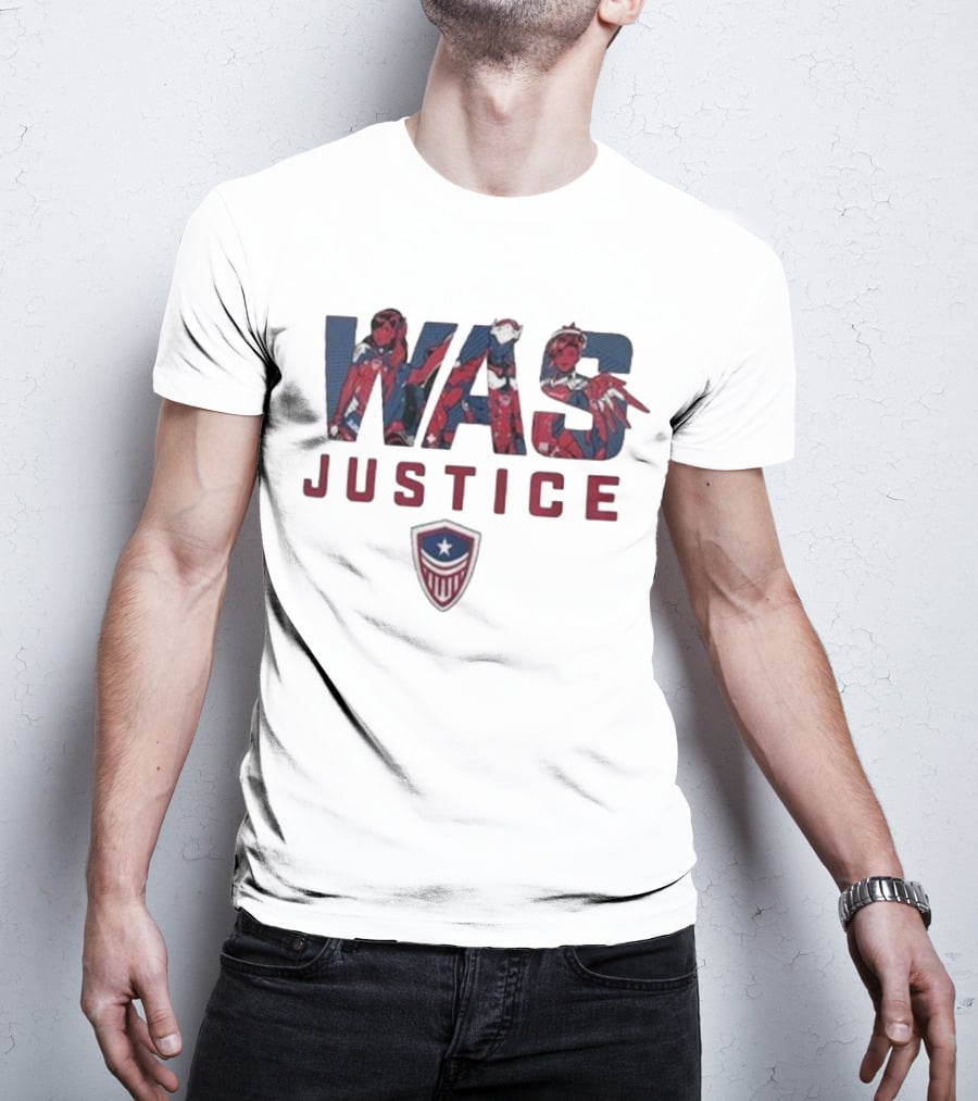 WAS Justice Washington Hero Shield T-Shirt