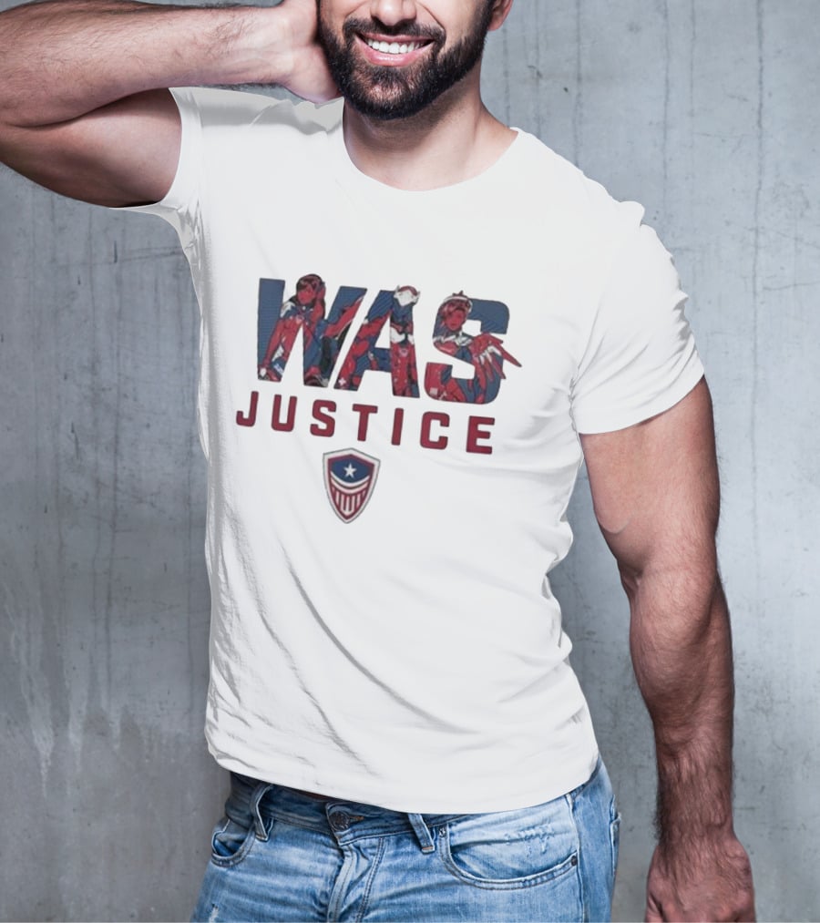 WAS Justice Washington Hero Shield T-Shirt