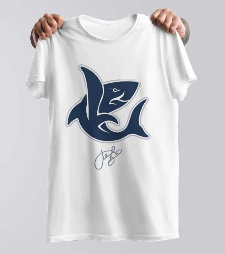 Kenny Gant Shark Dance Signature Dark Blue Shark T-Shirt