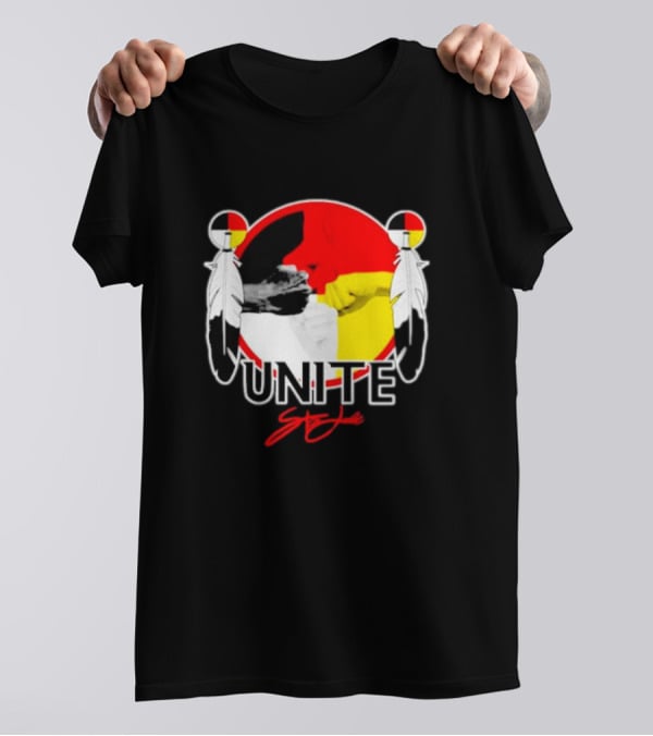 Unite Strong With Native American Symbols T-Shirt