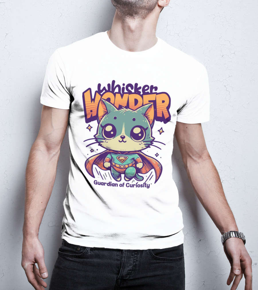 Whisker Wonder Guardian Of Curiosity T-Shirt
