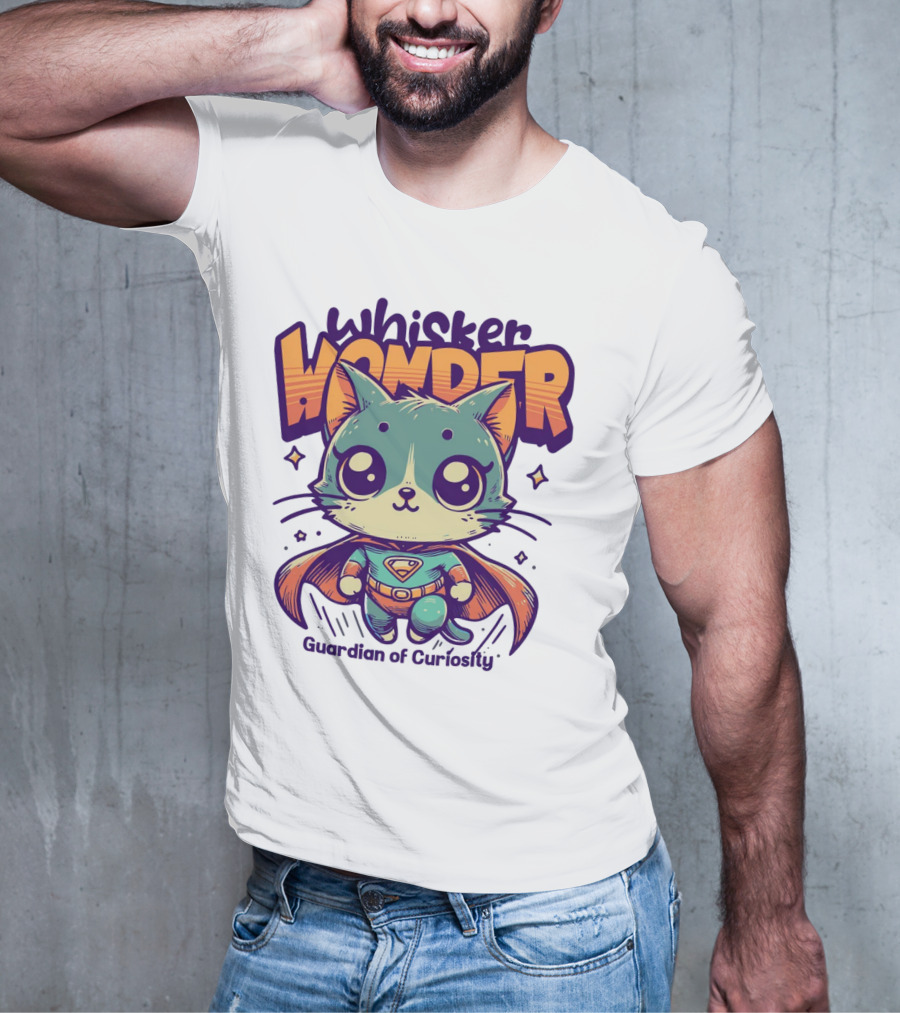 Whisker Wonder Guardian Of Curiosity T-Shirt