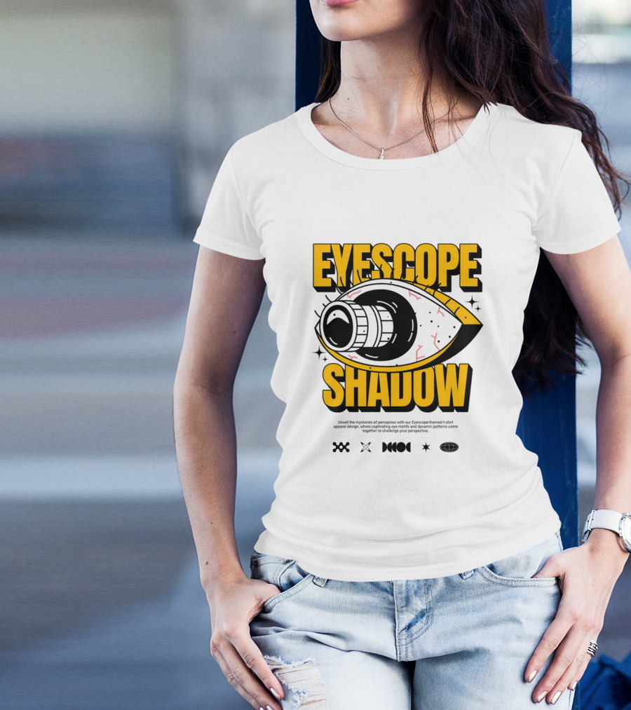 EYESCOPE SHADOW Lens Perception Perspective T-Shirt