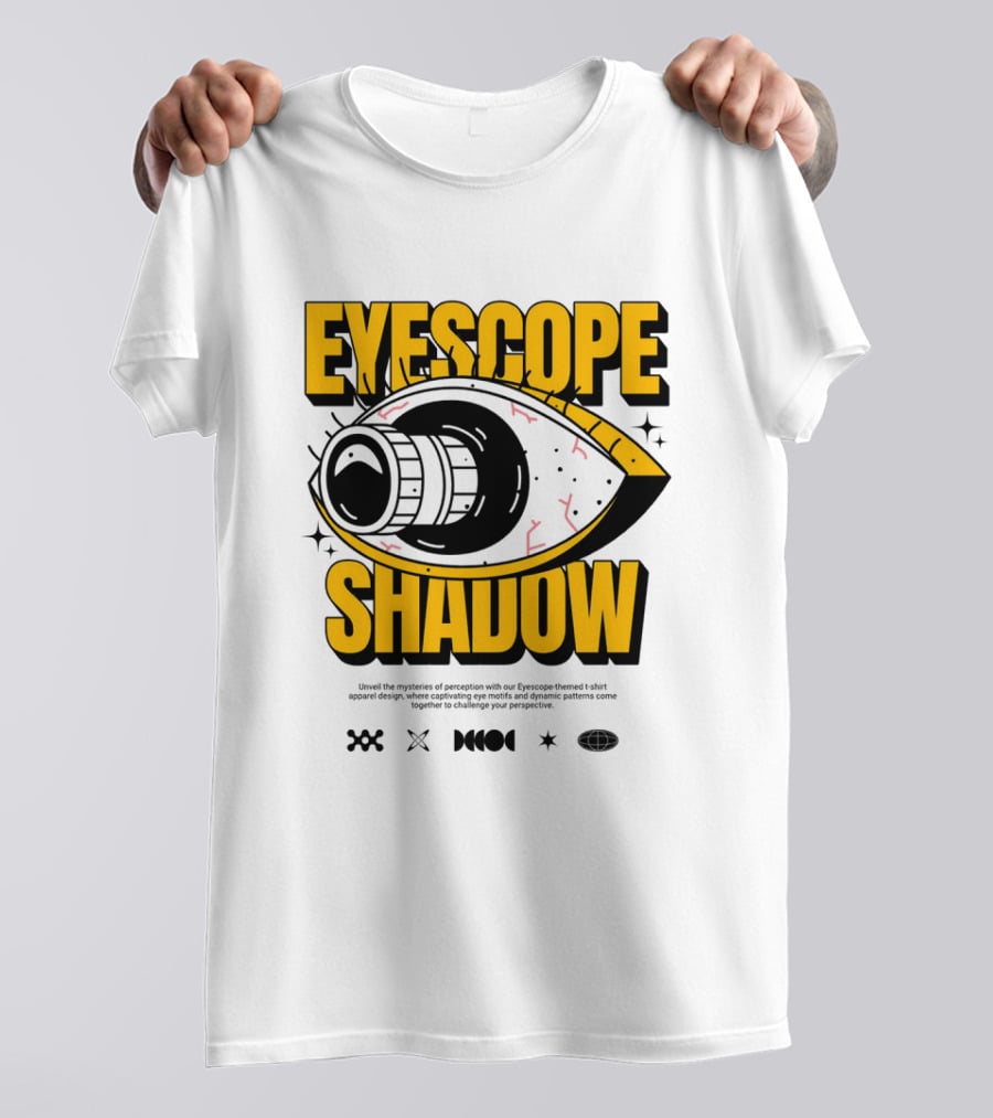EYESCOPE SHADOW Lens Perception Perspective T-Shirt