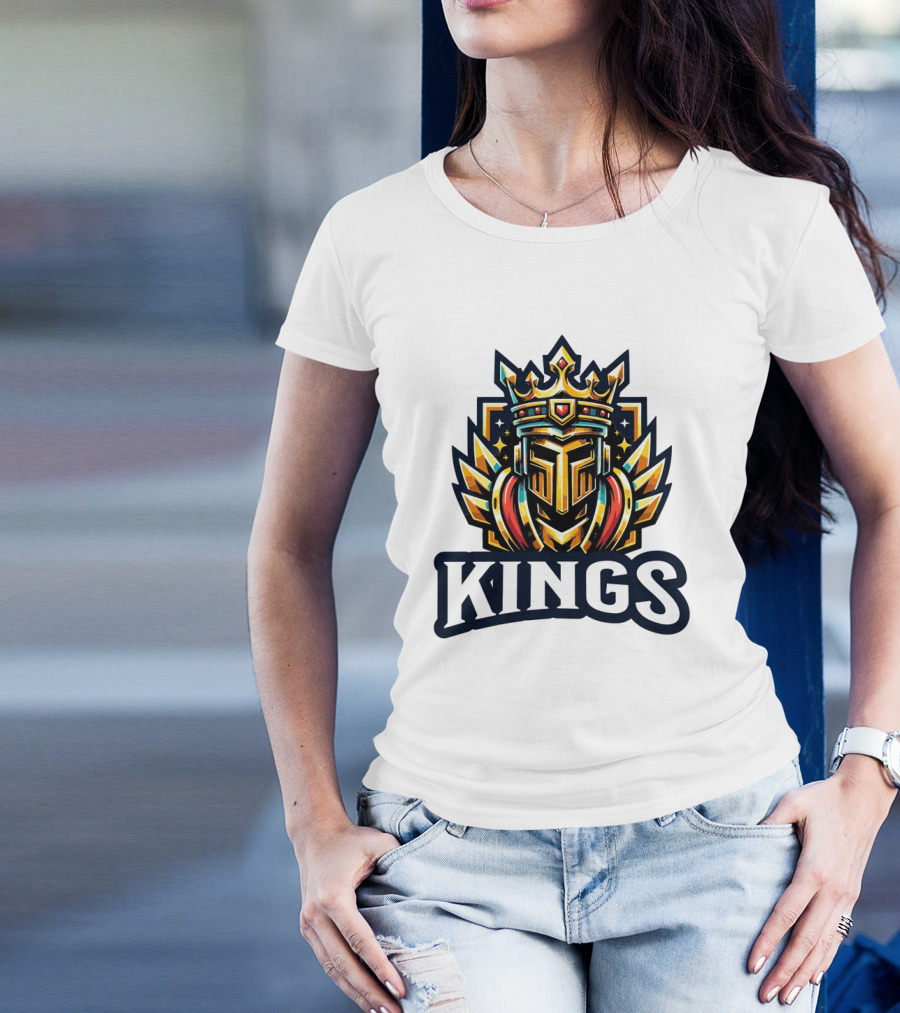 Kings Mascot Esport Gaming T-Shirt