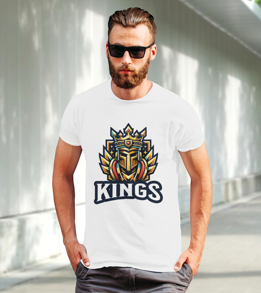 Kings Mascot Esport Gaming T-Shirt