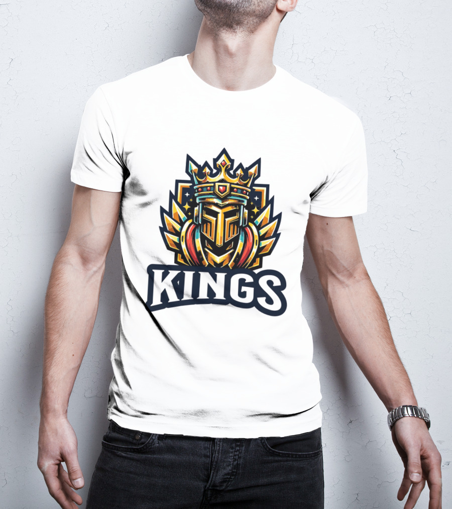 Kings Mascot Esport Gaming T-Shirt