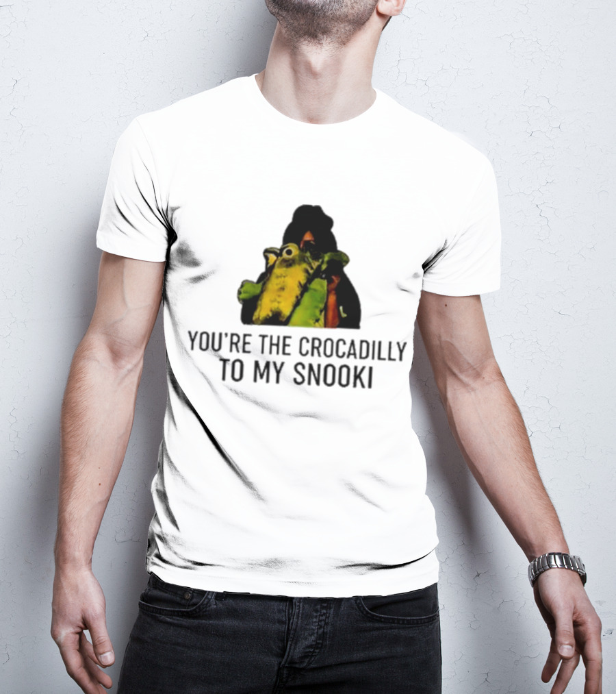 You're The Crocadilly To My Snooki Fun Colorful Frog T-Shirt