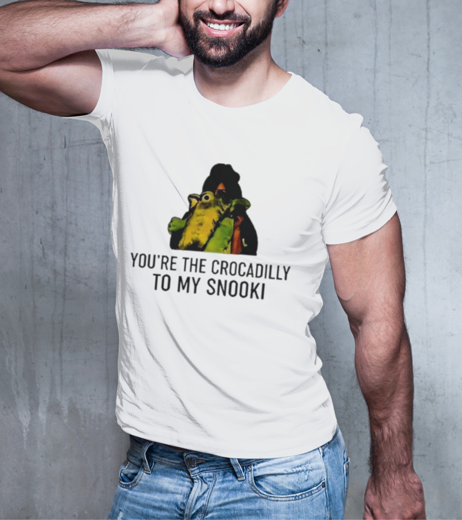 You're The Crocadilly To My Snooki Fun Colorful Frog T-Shirt