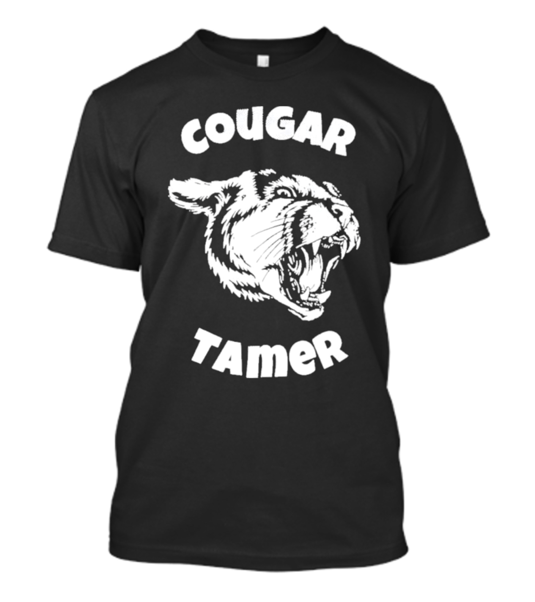 Cougar Tamer For Husband Of Hot Cougar Wife T-Shirt