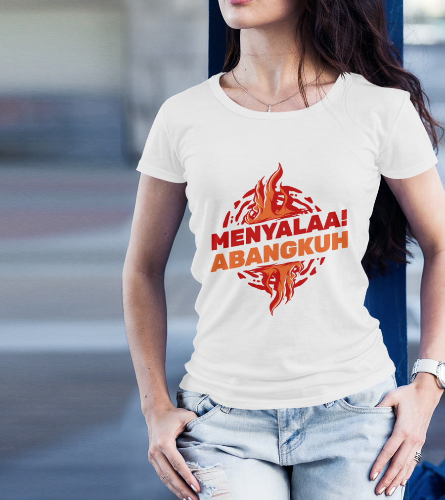 MENYALAA ABANGKUH Flame T-Shirt