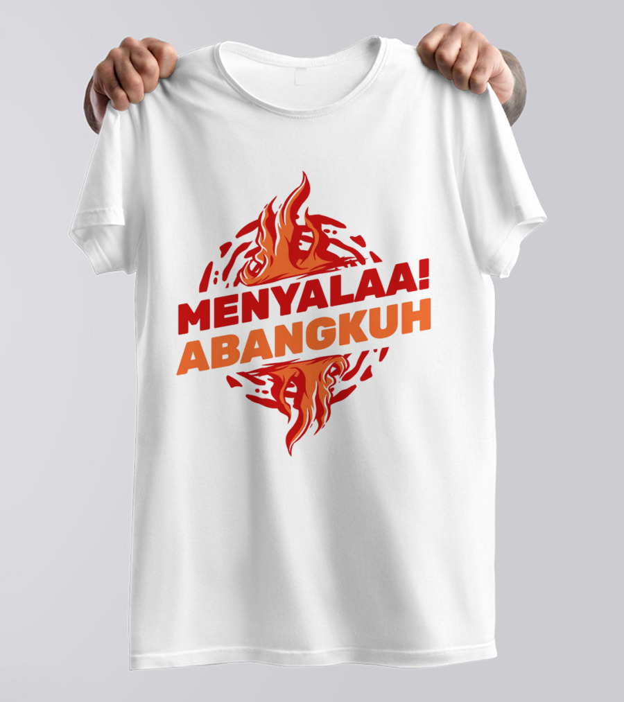 MENYALAA ABANGKUH Flame T-Shirt
