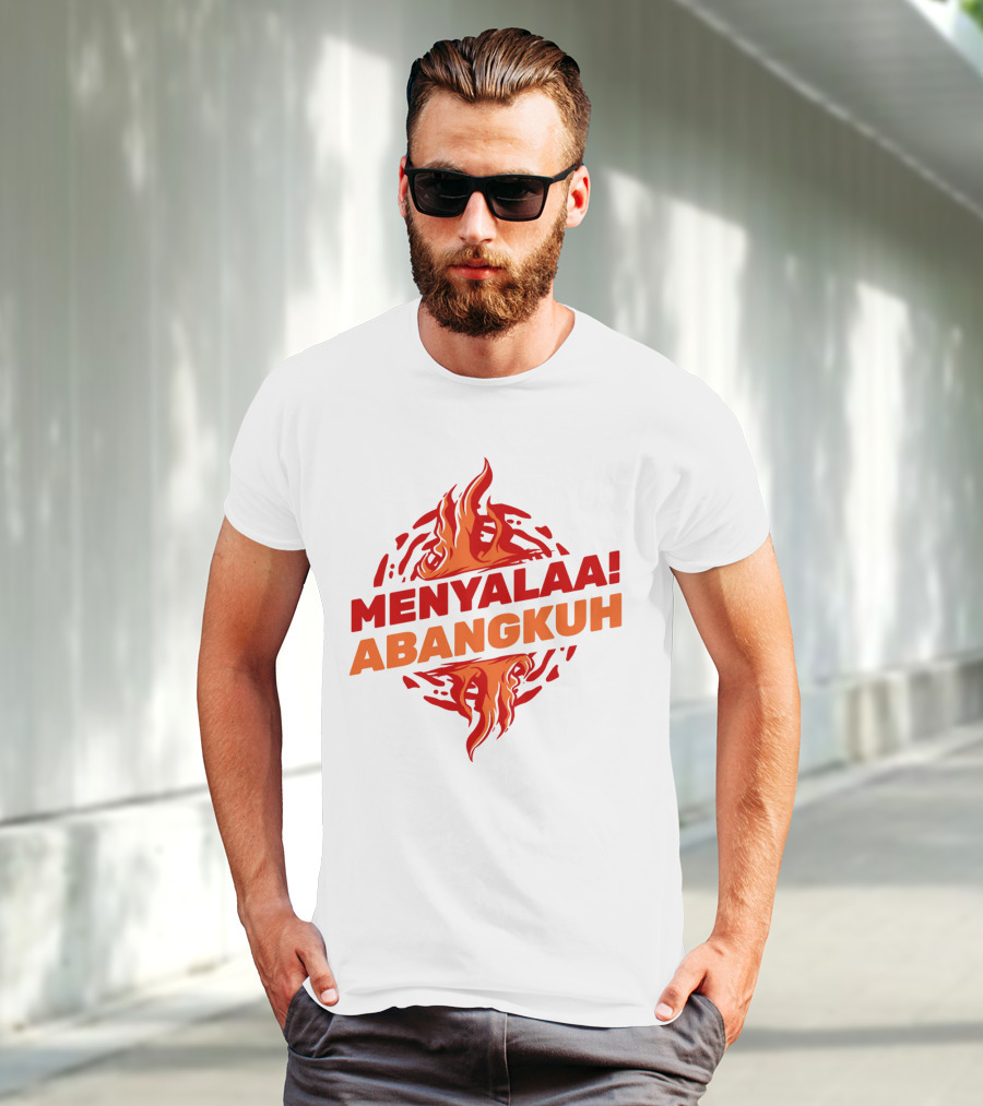 MENYALAA ABANGKUH Flame T-Shirt