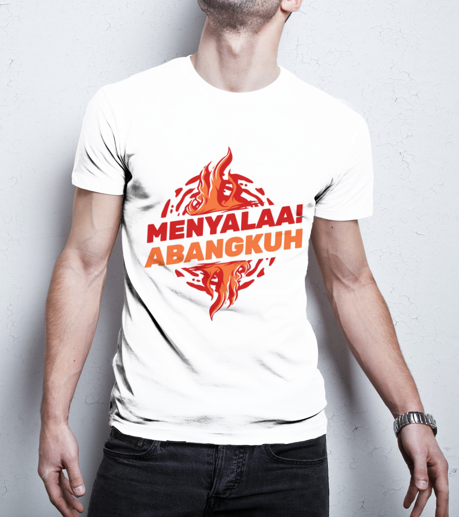 MENYALAA ABANGKUH Flame T-Shirt