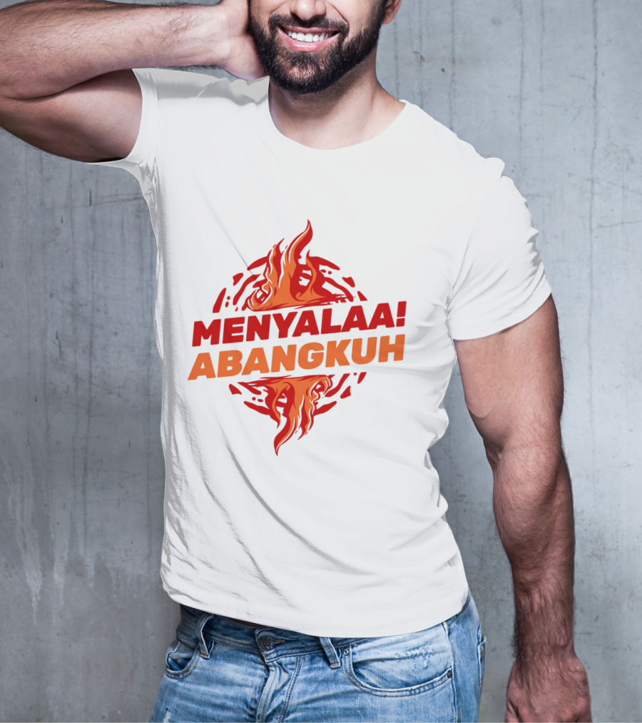 MENYALAA ABANGKUH Flame T-Shirt