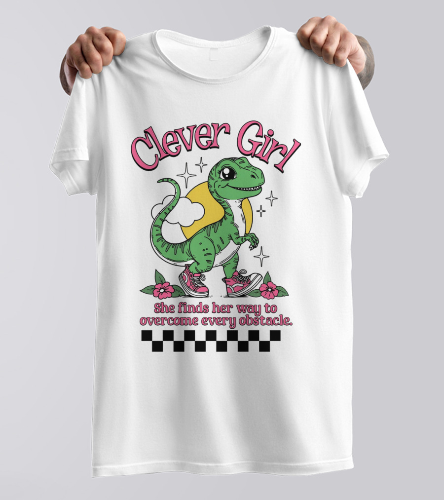Clever Girl She Finds Her Way To Overcome Every Obstacle T-Shirt