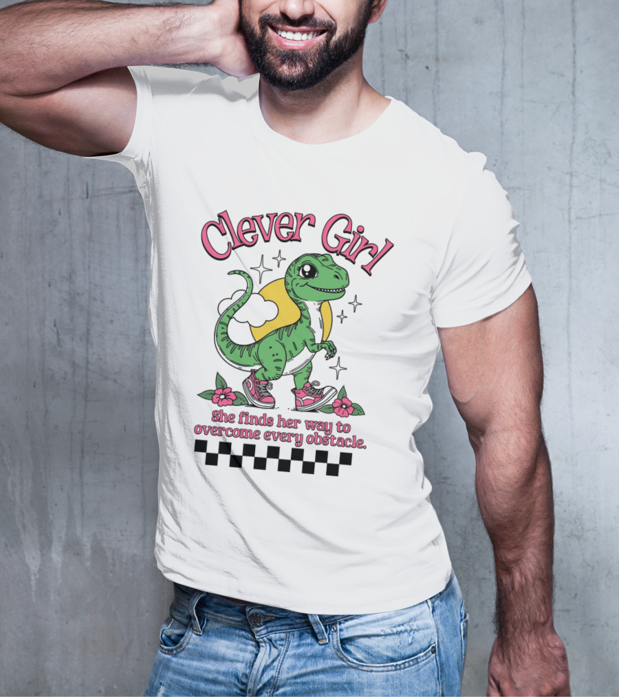 Clever Girl She Finds Her Way To Overcome Every Obstacle T-Shirt
