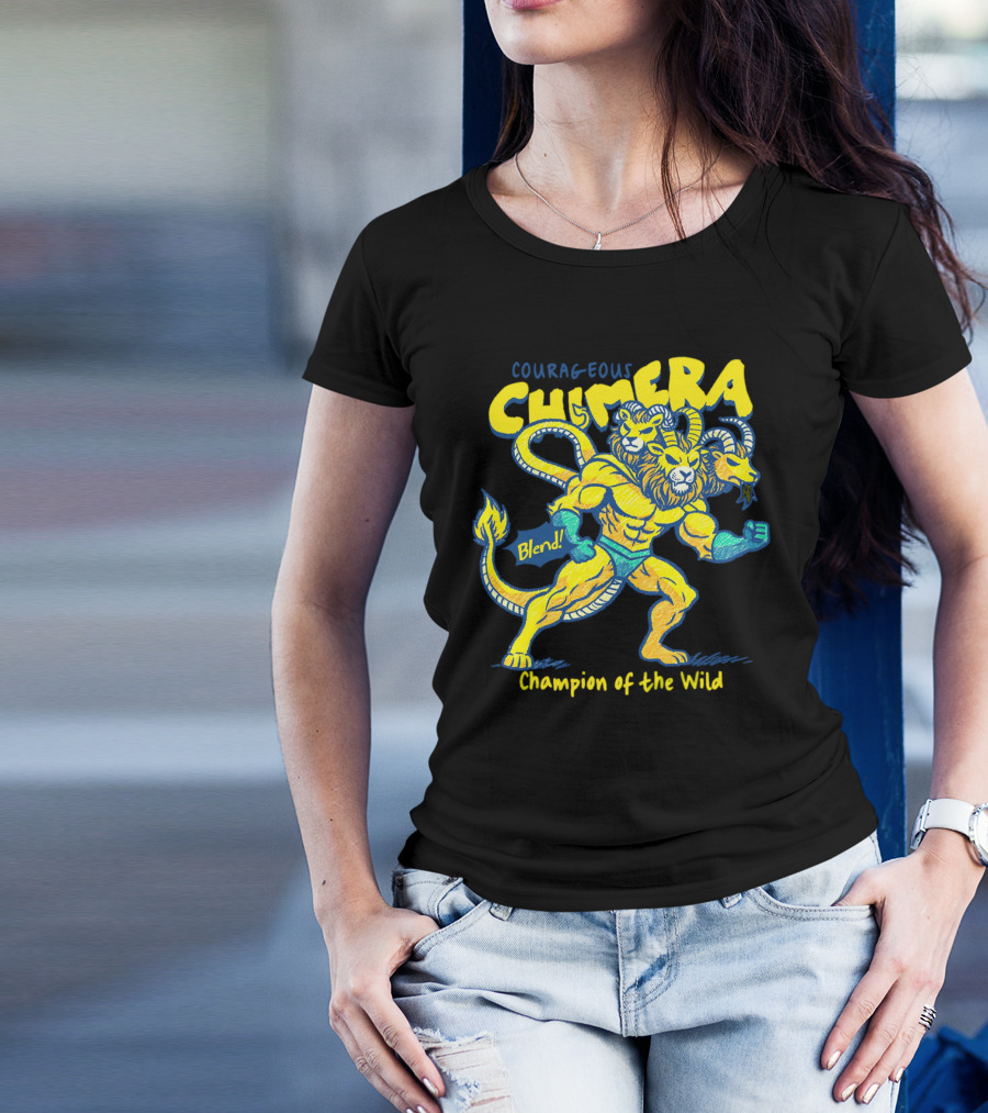 Courageous Chimera Champion Of The Wild Blend T-Shirt