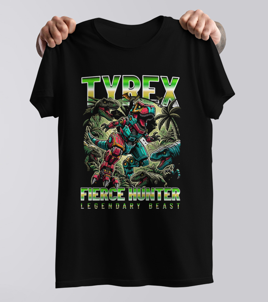 Tyrex Fierce Hunter Legendary Beast T-Shirt