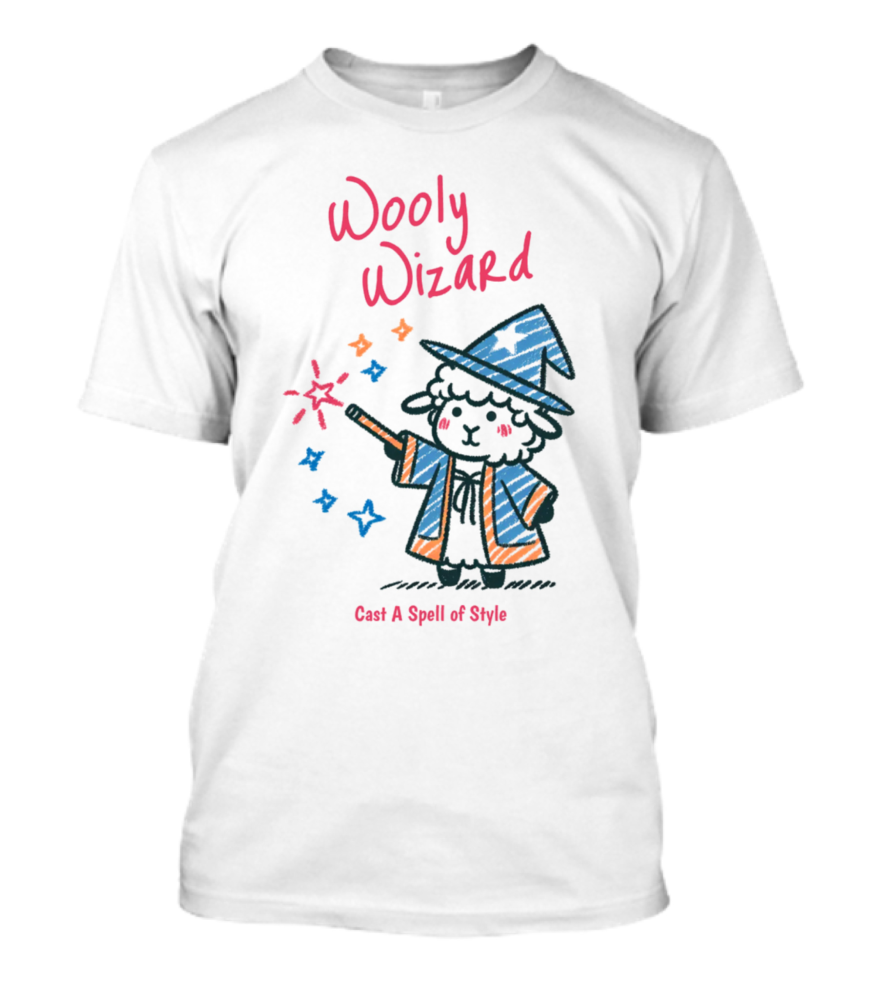 Wooly Wizard Cast A Spell Of T-Shirt