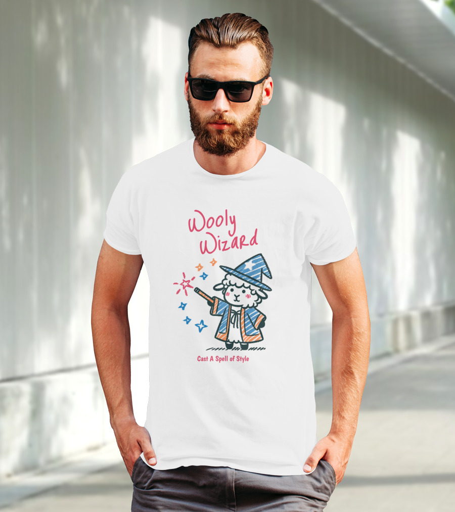 Wooly Wizard Cast A Spell Of T-Shirt