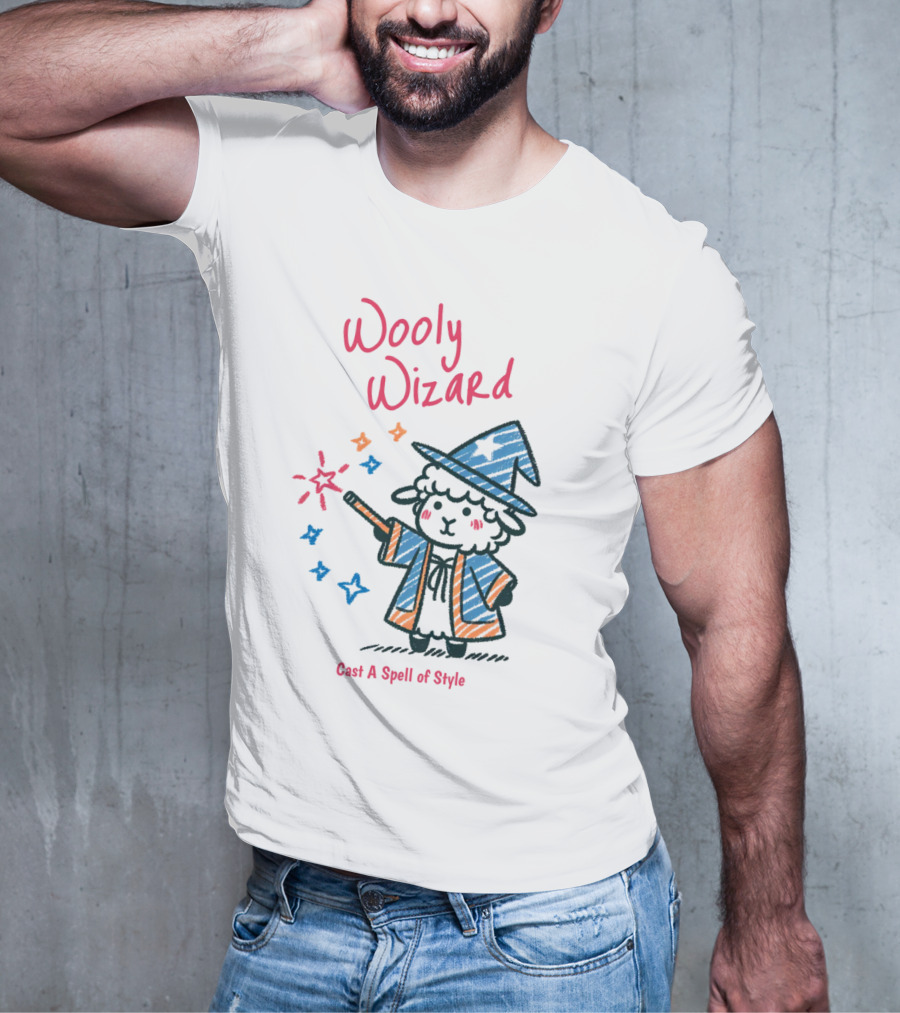 Wooly Wizard Cast A Spell Of T-Shirt