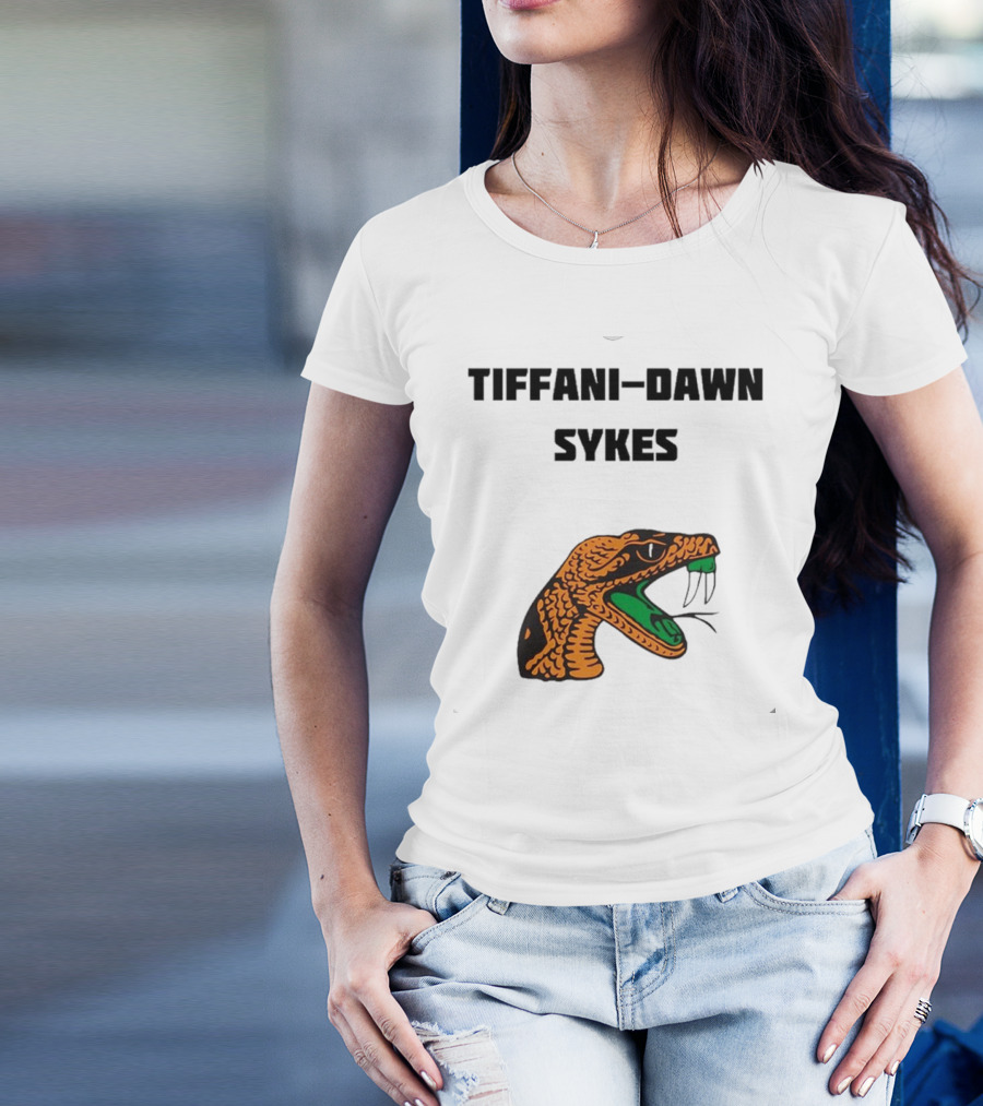 Tiffani-Dawn Sykes Florida A&M Rattlers T-Shirt