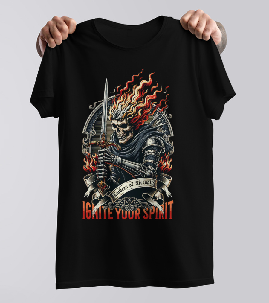 Embers Of Strength Ignite Your Spirit T-Shirt