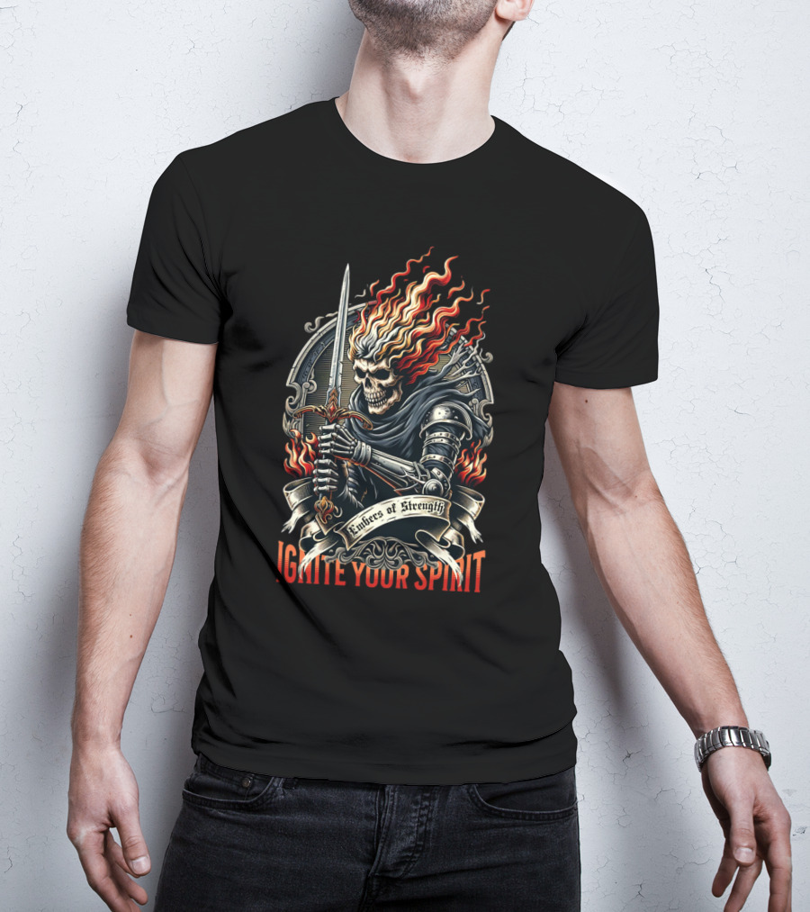 Embers Of Strength Ignite Your Spirit T-Shirt