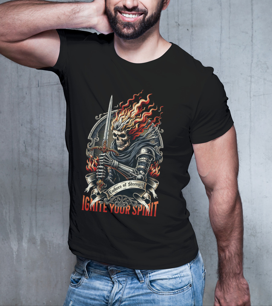 Embers Of Strength Ignite Your Spirit T-Shirt