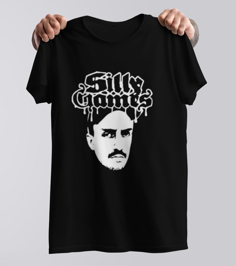 Silly Games Cream Crew Face T-Shirt