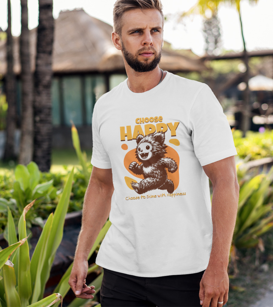 Choose Happy Choose To Shine With Happiness T-Shirt
