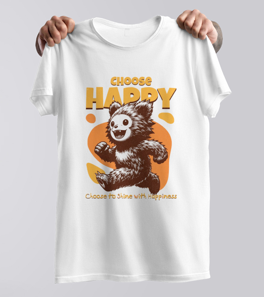 Choose Happy Choose To Shine With Happiness T-Shirt