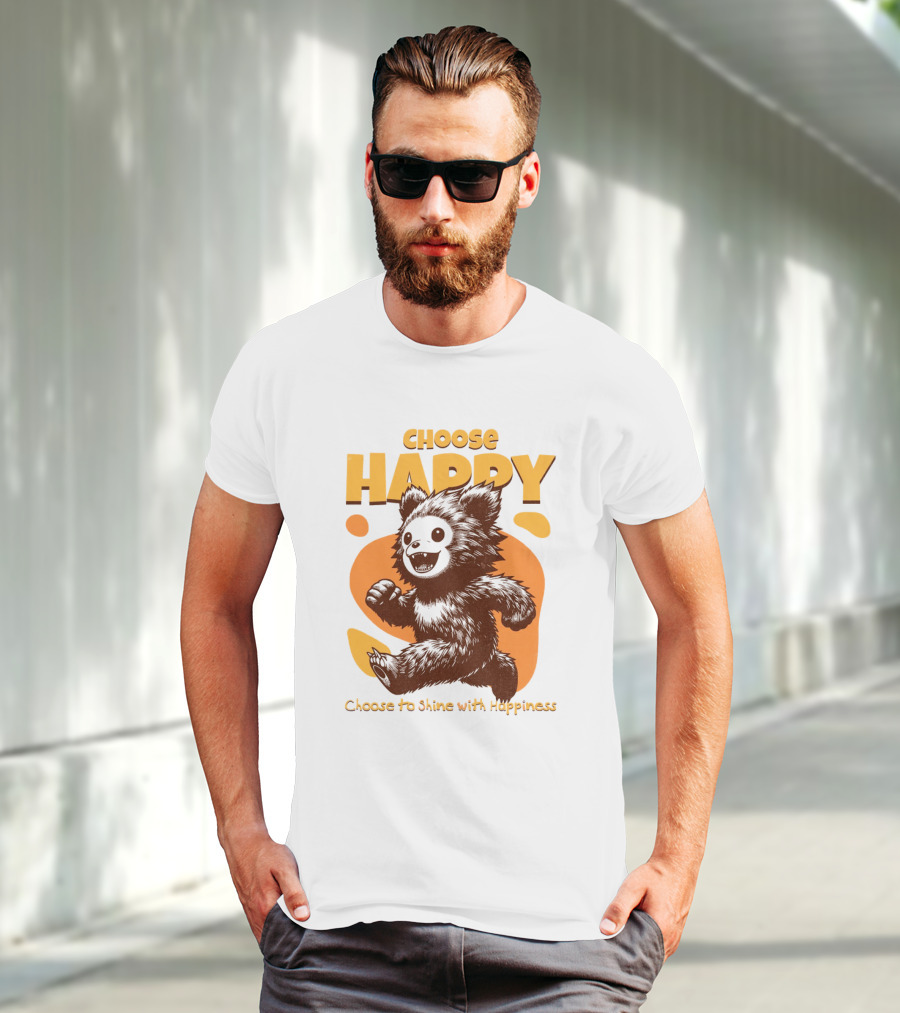 Choose Happy Choose To Shine With Happiness T-Shirt