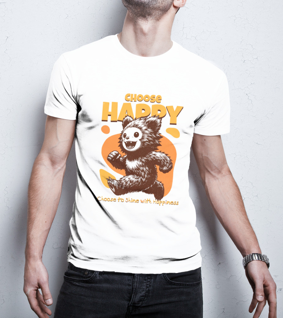 Choose Happy Choose To Shine With Happiness T-Shirt