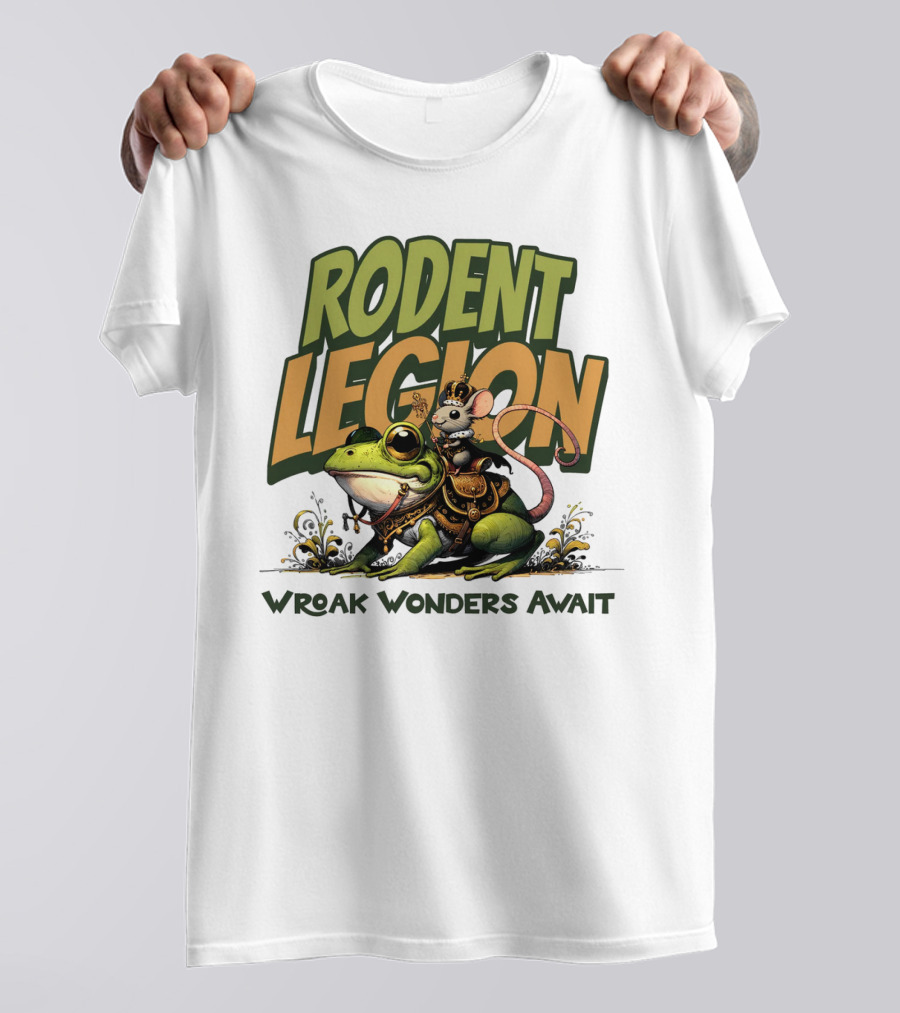 Rodent Legion Vroak Wonders Await T-Shirt