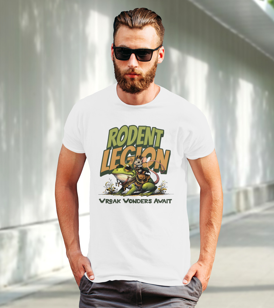 Rodent Legion Vroak Wonders Await T-Shirt